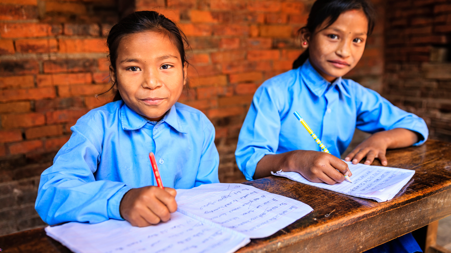 Girls Studying
